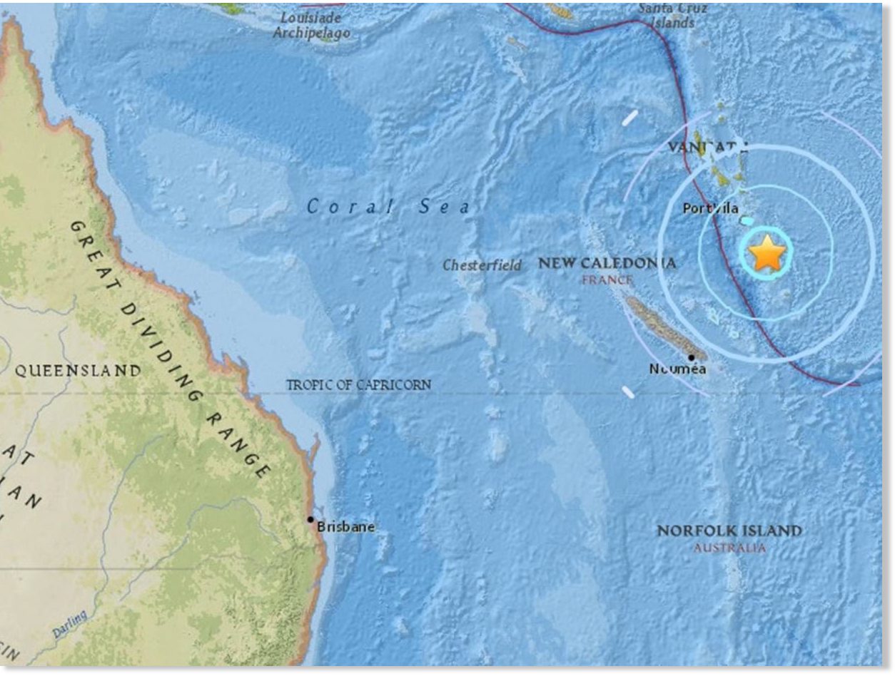 Vanuatu hit by another earthquake as hundreds of Australians return